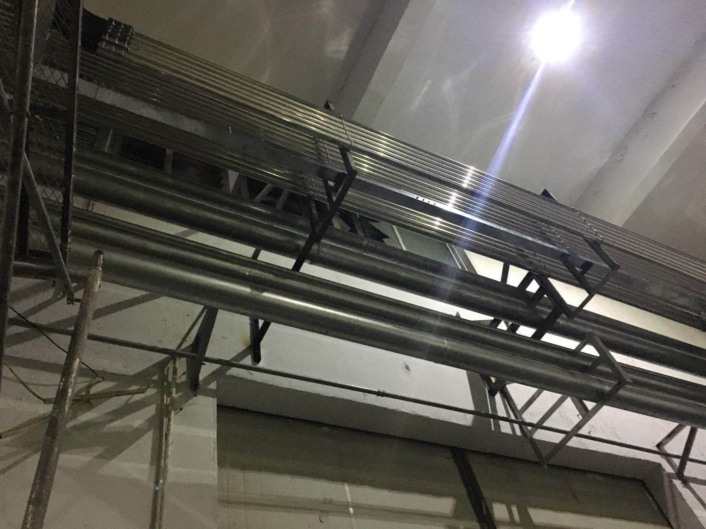 中央供料管道現場圖